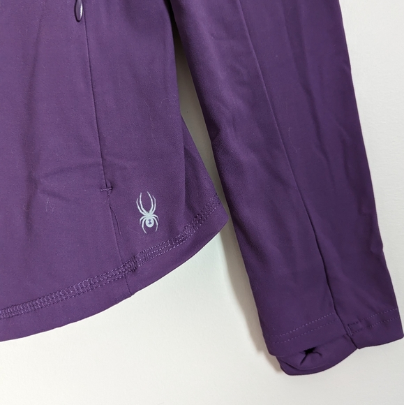 NWT Spyder Active purple track jacket, Small - Picture 13 of 15